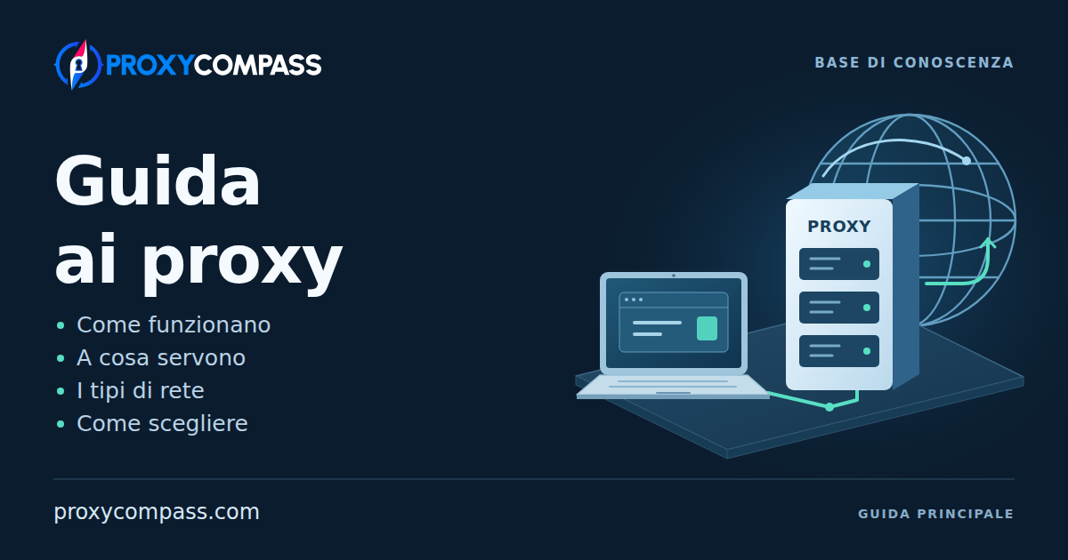 Che cos’è un proxy? Funzionamento, tipi e utilizzi