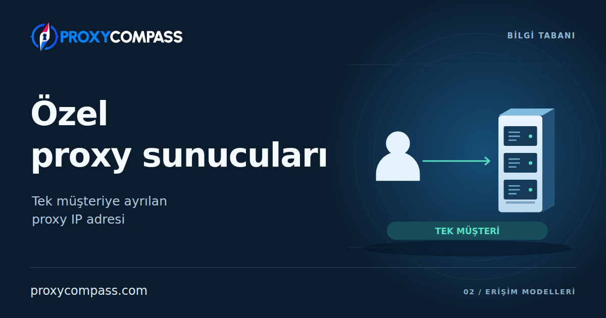 Özel Proxy Sunucuları: Nasıl Çalışır, Nasıl Seçilir?