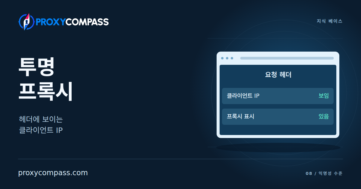 투명 프록시