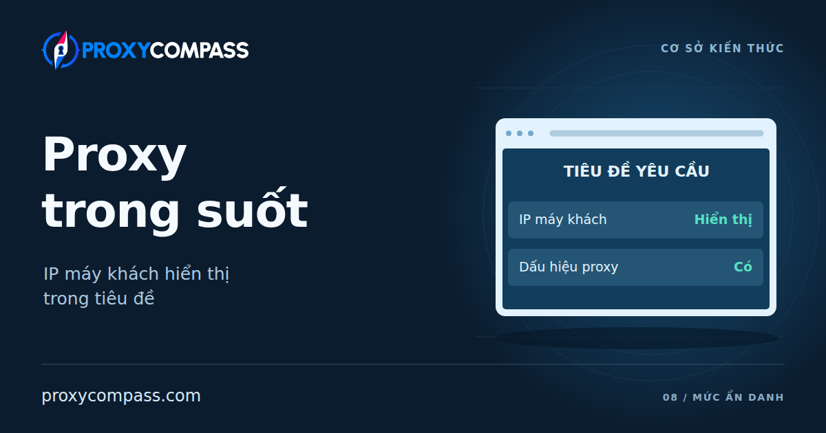 Proxy trong suốt