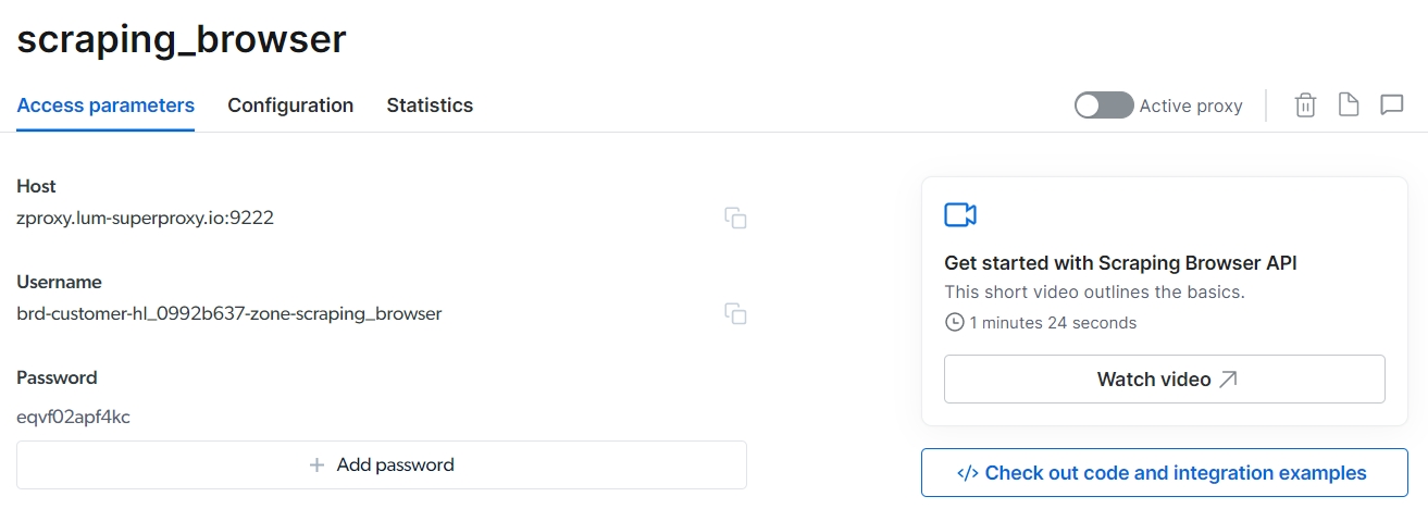 Bright Data Scraping Browser