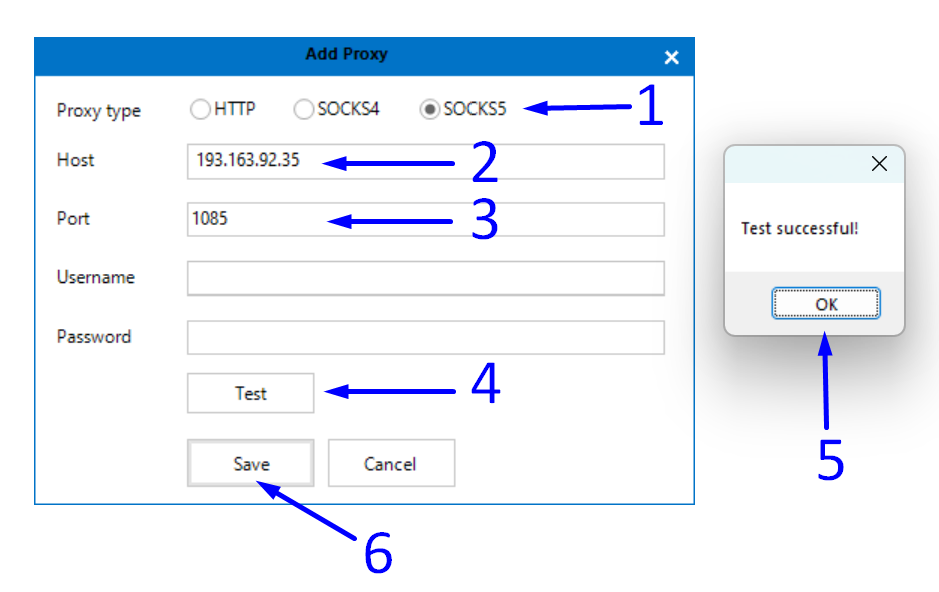 browserbrowser menambahkan proxy statis