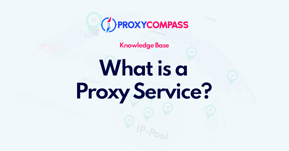 O que é um serviço de proxy?