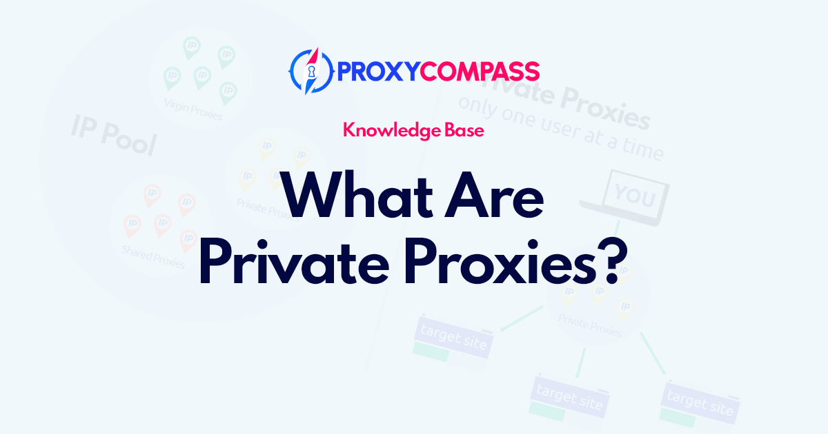 Was sind private Proxys?