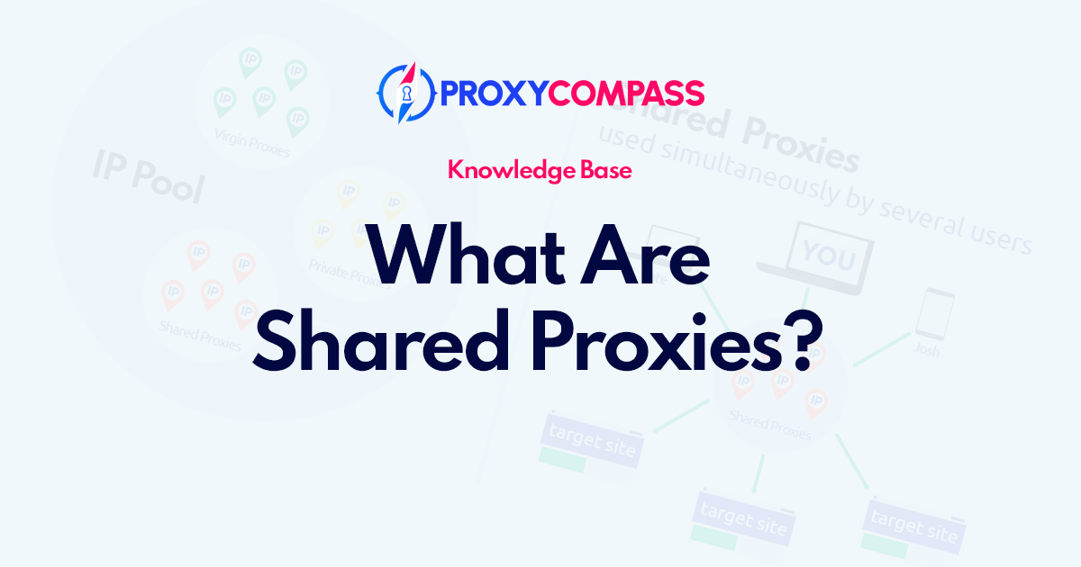 Cosa sono i proxy condivisi?