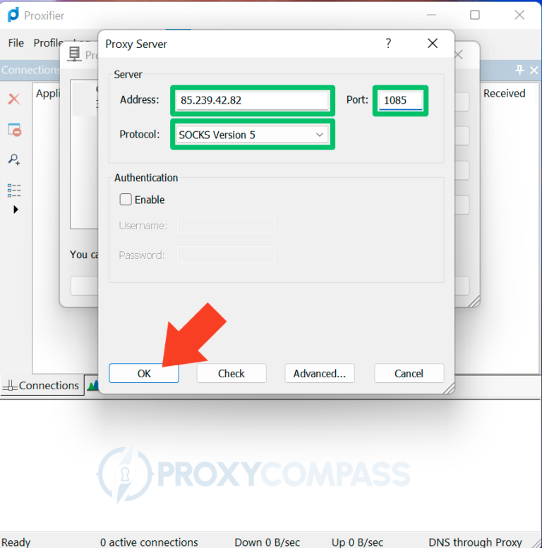 Configuración de proxy de Proxifier: una guía rápida - ProxyCompass