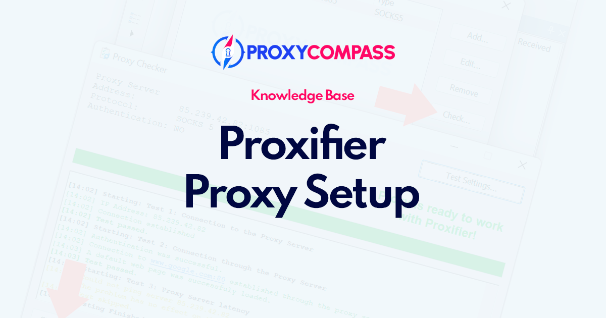 Настройка прокси-сервера Proxifier: Краткое руководство