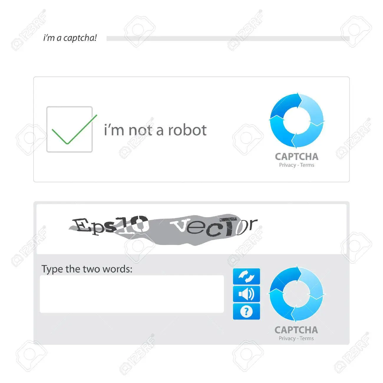 Completely Automated Public Turing test to tell Computers and Humans Apart (CAPTCHA)