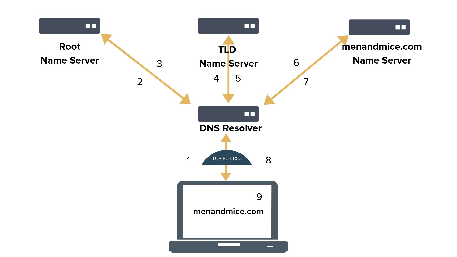 DNS über TLS (DoT)