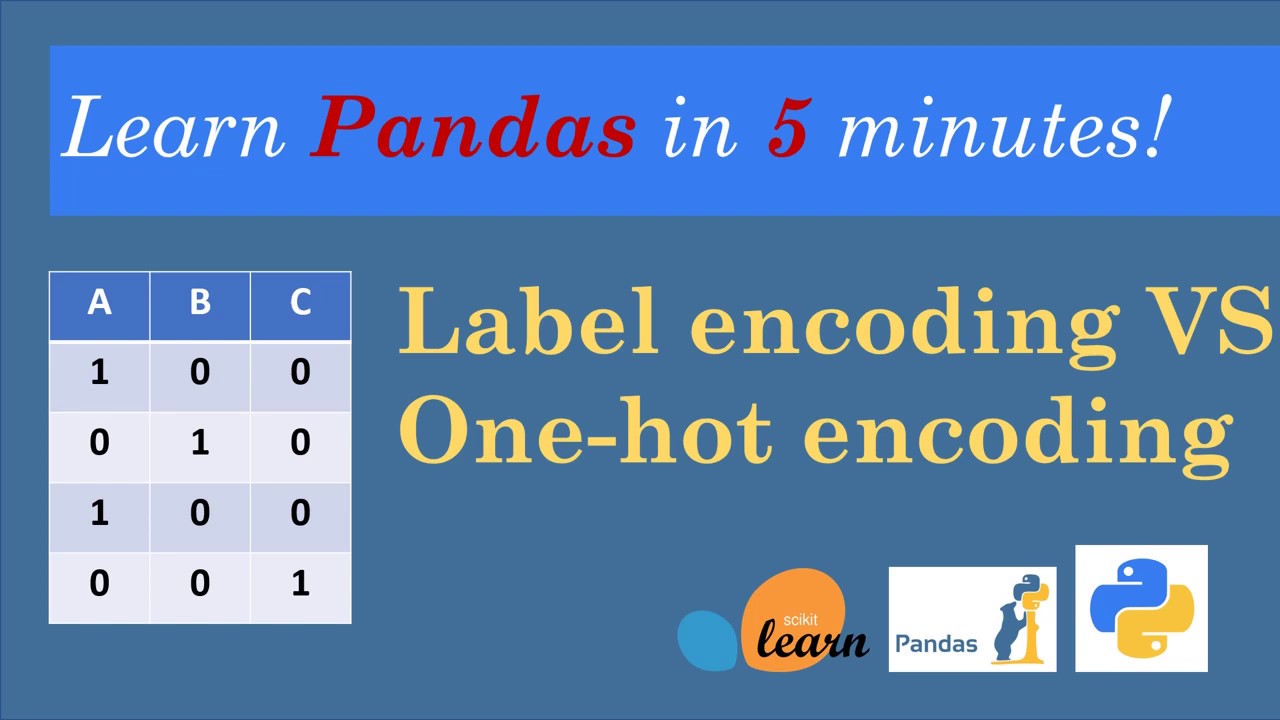 Label encoding