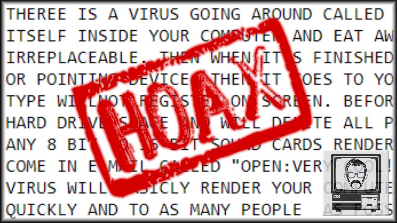 Virus hoax
