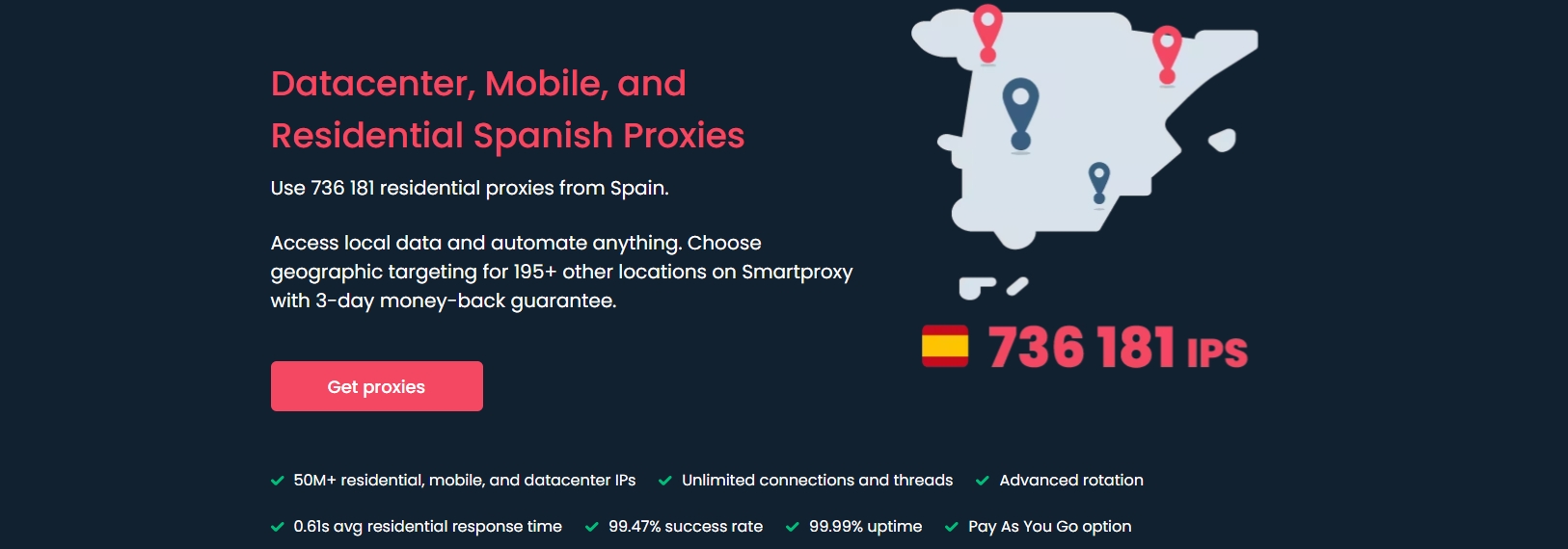 أفضل 11 مزودًا للبروكسي في إسبانيا لتجربة إنترنت بلا حدود [2023]