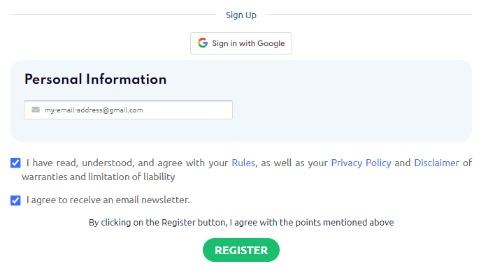 registrati su proxycompass