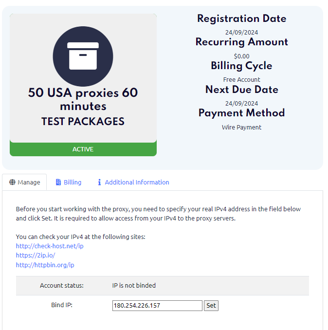 Whitelist Ihrer eigenen IP-Adresse