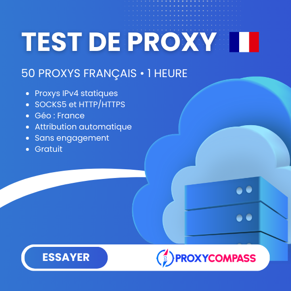 bannière d'essai de proxy gratuit