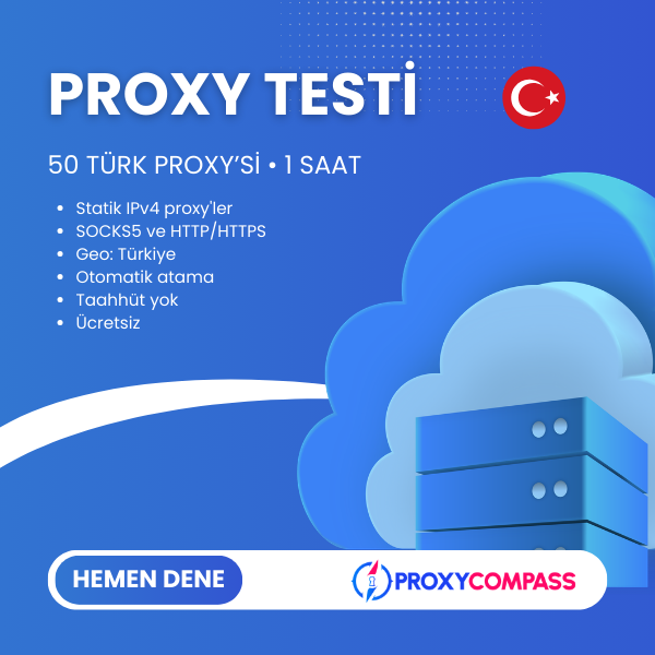 ücretsiz proxy deneme afişi